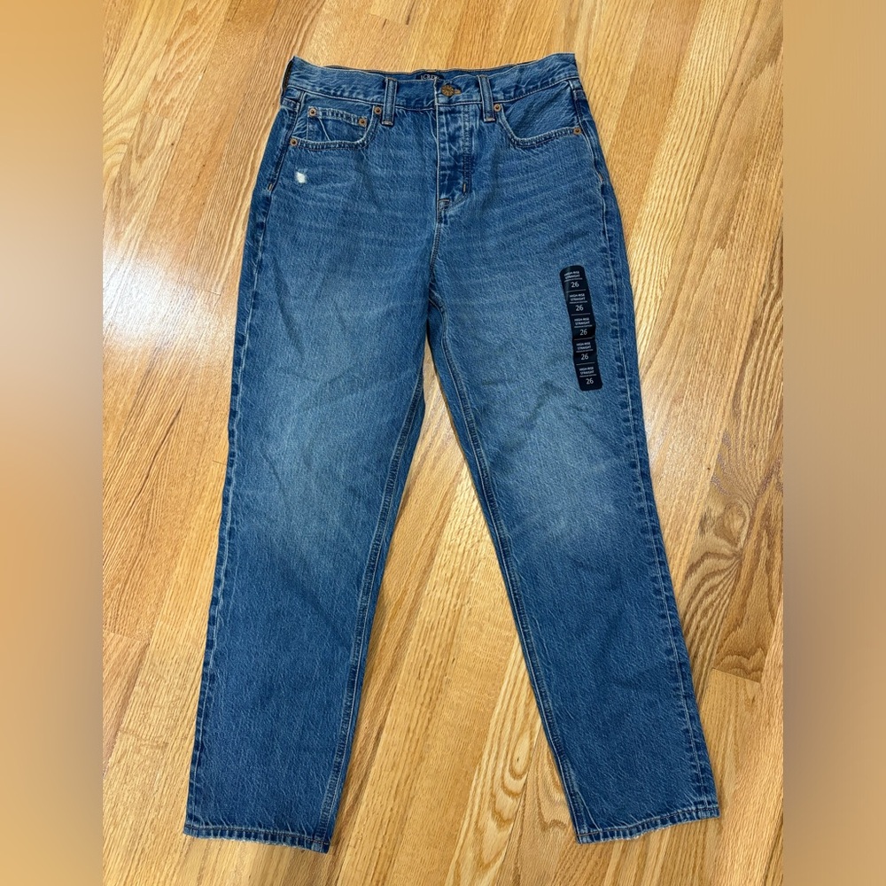 J Crew High Rise Straight Premium Edition